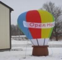 Hot Air Balloon Sign